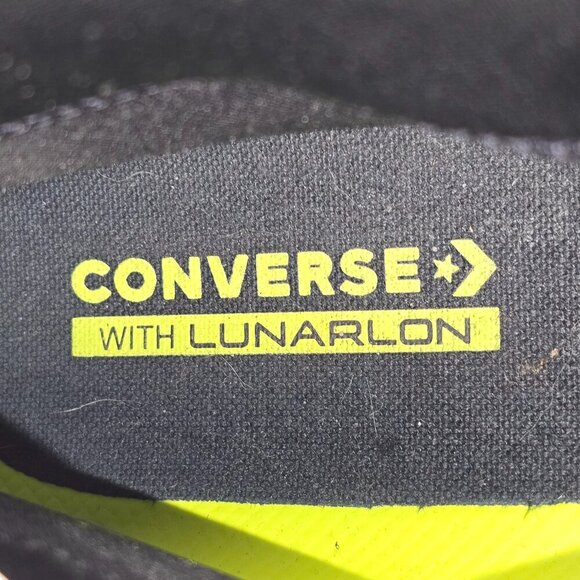 CONVERSE CHUCK TAYLOR ALL STAR WATERPROOF BOOT HI BLACK LEATHER SIZE 10.5 EUC - Picture 5 of 11